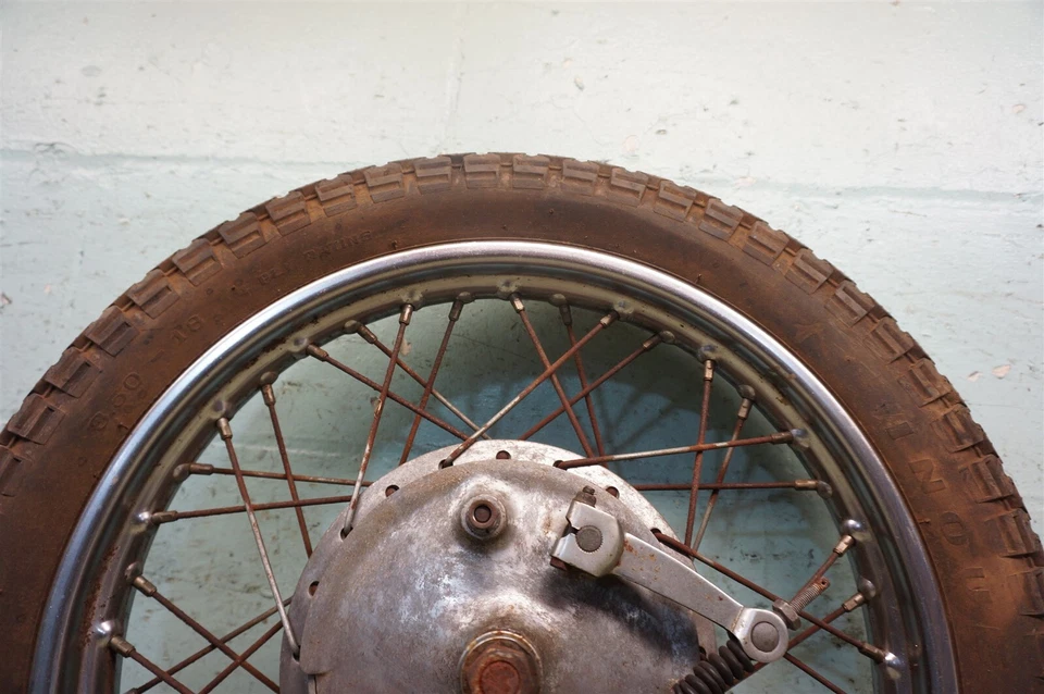 Kawasaki A7 A1 A1SS SS H1 1971 Avenger Samurai 350 250 *2246A freno de rueda trasera Foto 3 de 4