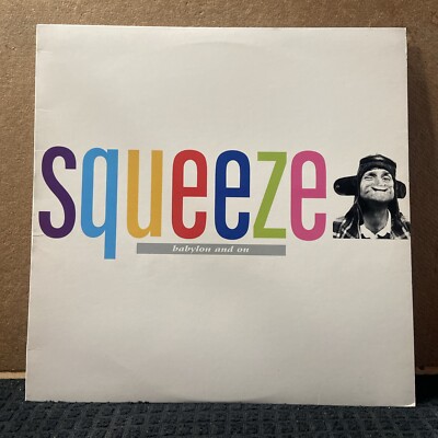 Squeeze : Babylon and On LP A&M # SP-5161 Release 1987 / Inner / Cleaned / EX