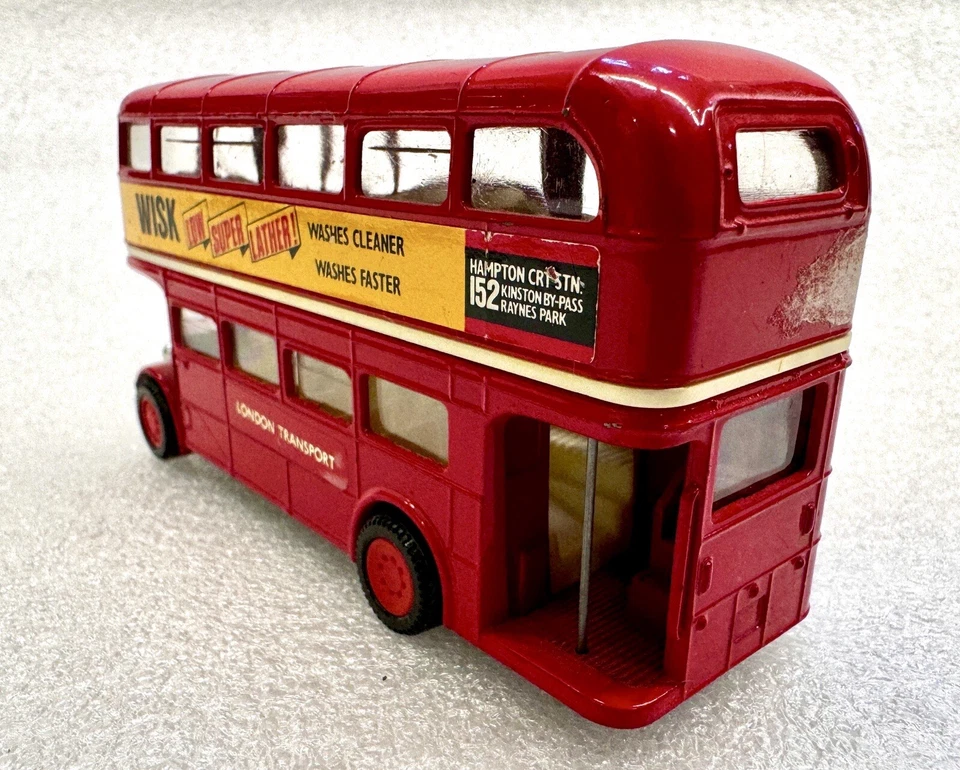 London Transport, Wisk, Die Cast Double Decker Bus - Image 4 of 4