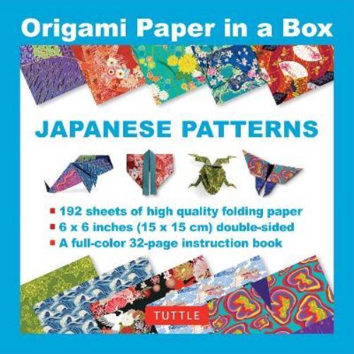 Tuttle Studio Origami Paper in a Box - Japanese Patterns (Mixed Media Product)