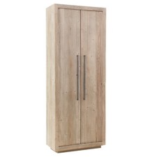 ARMADIO 2 ANTE NATURAL LIVING INDUSTRIAL VINTAGE cm 80 x 40 H 210 arredo chic