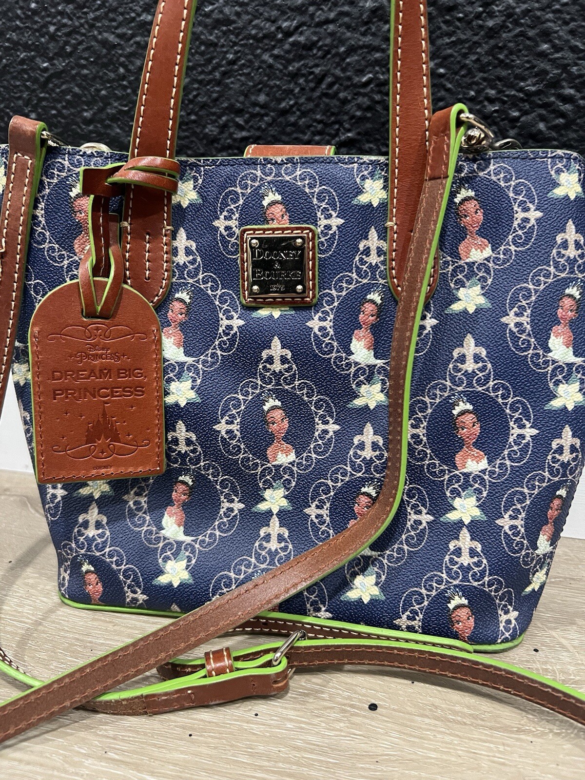 Dooney And Bourke Tiana Princess Crossbody Disney Park Handbag