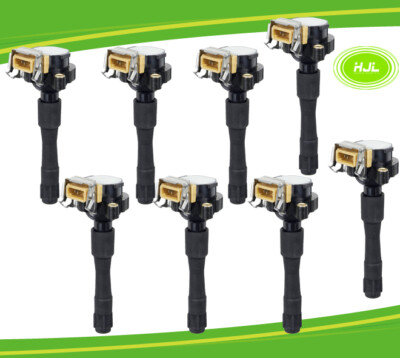 8 PCS Set Ignition Coils For BMW Z8(E52) 840Ci(E31) 540i M5(E39) M62 12131748018