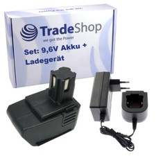 Batteria Ni-MH 9,6 V / 3300 mAh + caricabatterie per Hilti SF-100 SF-100A SB-10 BD-2000