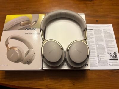 【Excellent】BOSE QuietComfort Ultra Headphones Sandstone Noise Canceling Rare