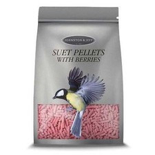 Image of Johnston & Jeff Suet Pellets With Berries 1kg