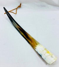 Hand Crafted Natural Shoe Horns with Leather Loop for Men Women Kids,for Boots