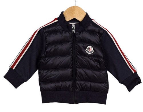 Moncler Baby Boy Jacket Navy Blue 