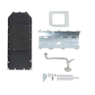 Holley 302-60BK Oil Pan Swap Kit - Mid Sump for Gen III Hemi 