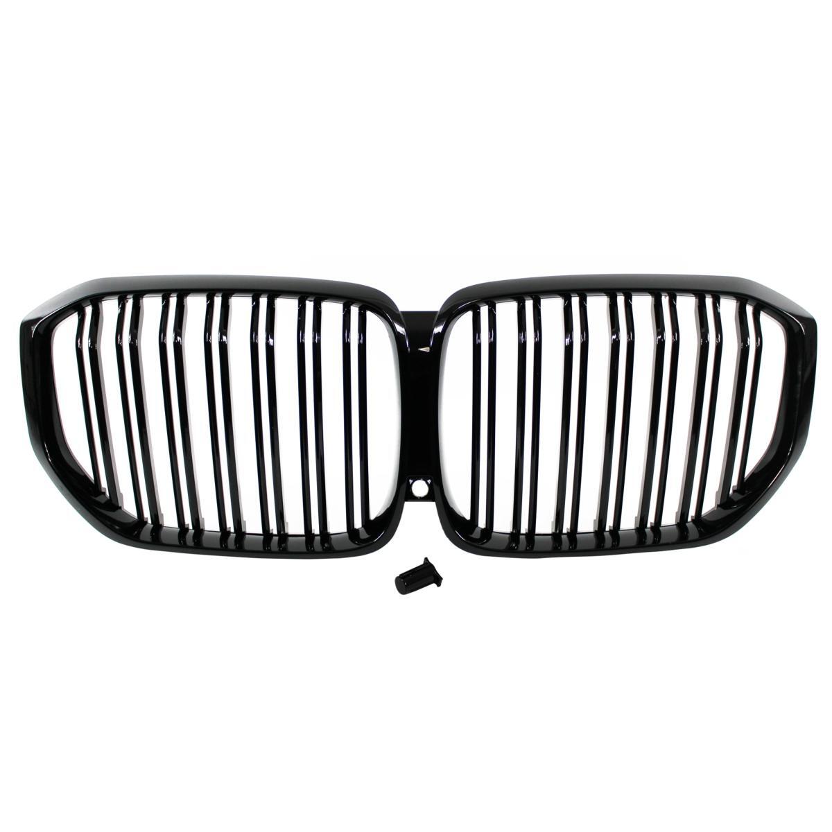 Calandre avant ABS pour rénover votre BMW X5 G05 de 2018 à 2023 noir mat