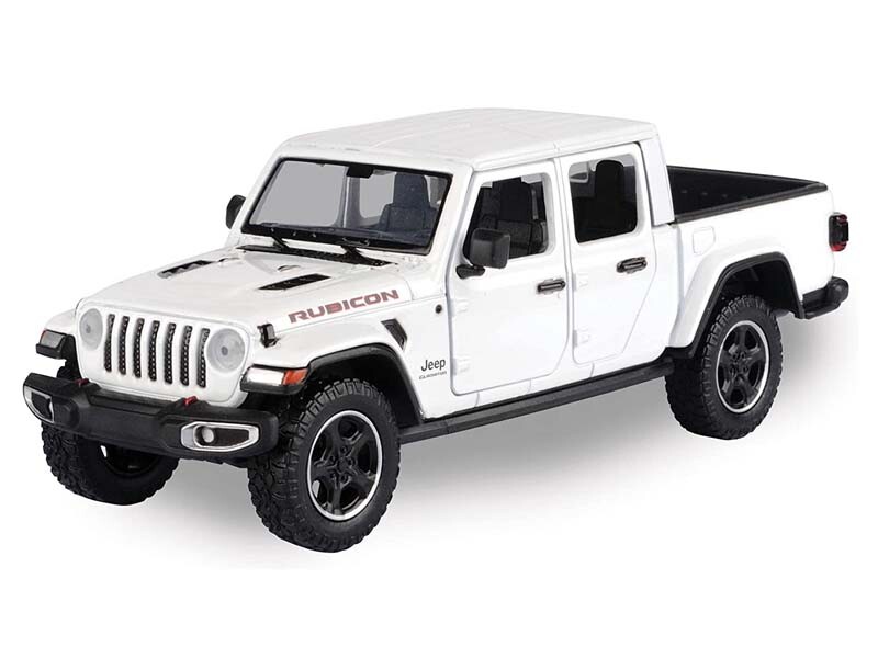 2021 Jeep Gladiator Rubicon (Closed Top) White 1:24 Model