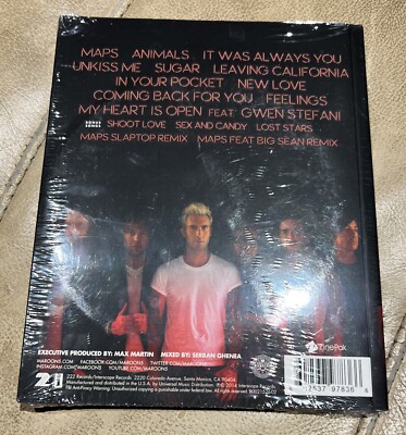 5 BONUS TRACKS---- MAROON 5 V 'ZinePak WALMART CD Maps (Slaptop