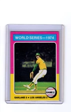 1975 Topps Rollie Fingers Oakland Athletics WS3 #463⭐️👀⭐️EX