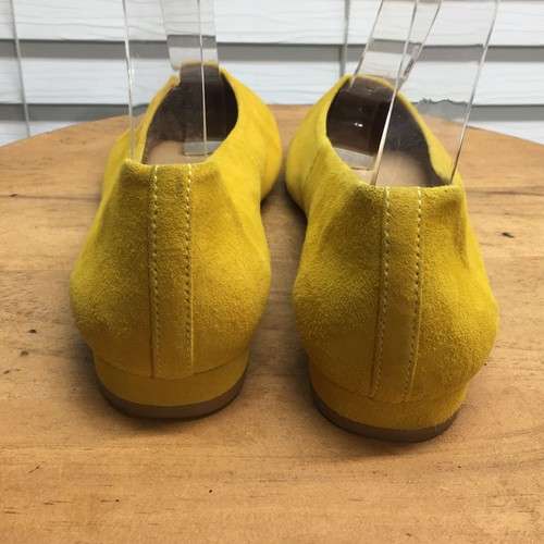 Ballerine Antonio Melani donna 8 M gialle scamosciate slip on casual suola pelle comode - Foto 5 di 18
