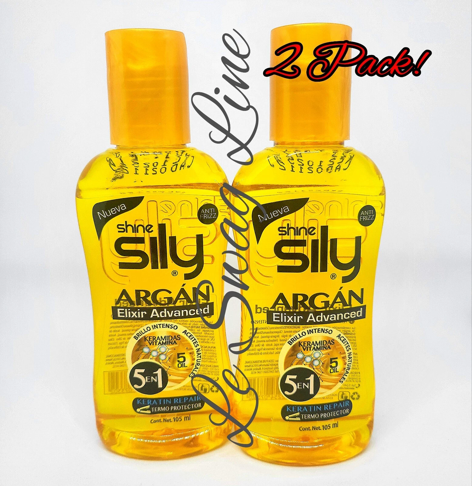 Shine SILY GOTAS ARGAN SILICA Elixir Advanced PROFESIONAL 5en1 120mL FREE SHIP