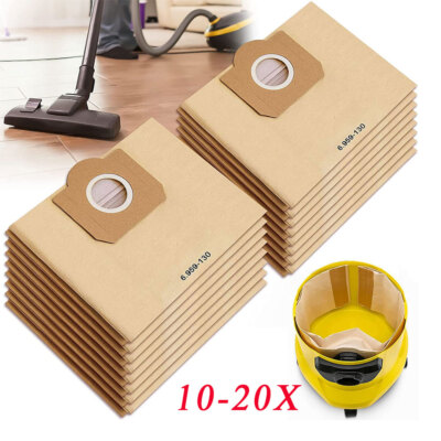 20X Staubsaugerbeutel für Kärcher Papier Filtertüten MV 3 WD 3 WD 3 P 6.959-130