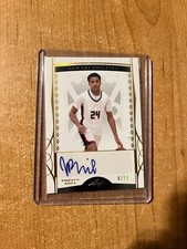 2022-23 Leaf Trinity Basketball - Jamari Phillips - Gold XRC Auto #'d 4/10