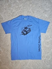 Turbine Jockey Gildan DryBlend Medium Skeleton Cyberpunk Mens T-Shirt