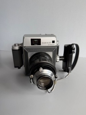 Fachkamera Mamiya 23 Standard, Handkamera, 6 x 9, Rollfilm mit Objektiv