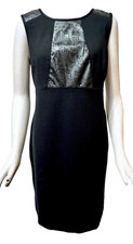 NWT $159 Chico’s Sleeveless Ponte Knit Little Black Dress, Chico Sz. 1.5 (US 10)
