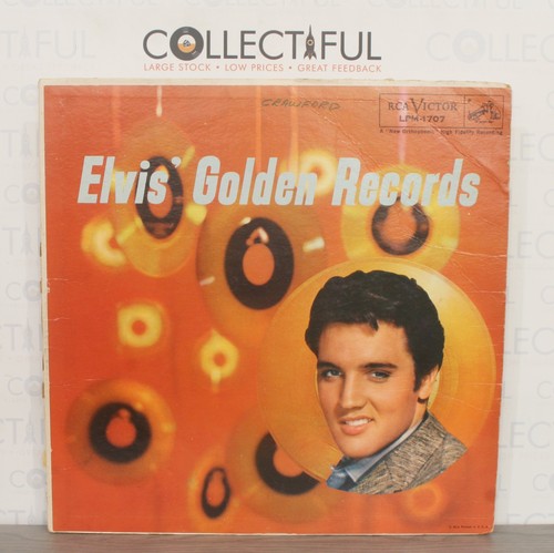 ELVIS PRESLEY - ELVIS' GOLDEN RECORDS - RCA 1958 MONO LSM 1707 - VINYL LP🔥 - Foto 1 di 2