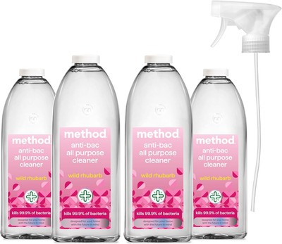 Method Antibacterial All Purpose Spray, Powerful Formula Kills 99.9% of Bacteria