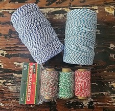 Bakers Twine Craft By Pick Your Plum Set of 2 Plus 3 Pack Christmas Twine