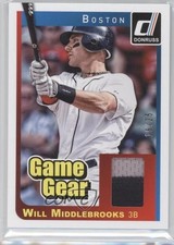 2014 Panini Donruss Game Gear Prime 16/25 Will Middlebrooks #46 6i2