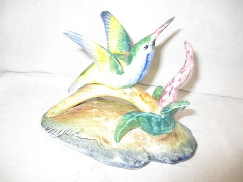 Colorful Vintage Stangl Pottery Hummingbird #3629