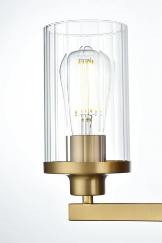 Living District Thane 25" Wall Sconce In Satin Gold - Picture 5 of 8