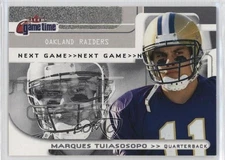 2001 Fleer Game Time Next Game /2001 Marques Tuiasosopo #135 Rookie RC
