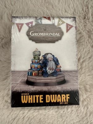 Games Workshop Warhammer new in Box Grombrindal the white Dwarf 40 years 