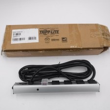 Tripp Lite 12" 4 Outlet Power Strip W/ 10' Cord Nema 5-15P Plug PS120410
