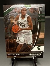 2020-21 Panini Prizm Draft Picks - #69 Cassius Winston (RC)