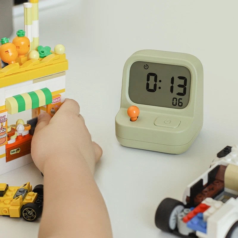 Creative Game Machine Alarm Clock Timer All-in-one Clock for Sleepiness Students