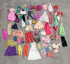 Vintage 1960's Large Lot Mattel Barbie Clothing Accessories Dress Pants Jacket
