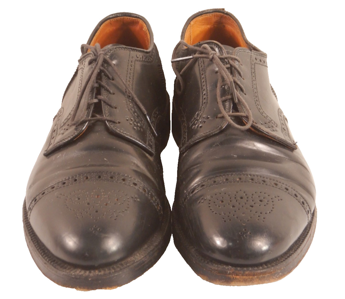 Alden 2146 Black Shell Cordovan Medallion Tip Blucher
