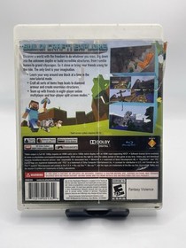 Minecraft PlayStation 3 Edition, Prototype 2, & Madden 12 PS3 PlayStation 3 Lot