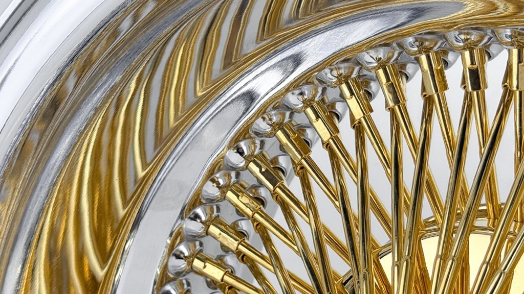 GOLD & SILVER CHROME 100％ & 400％ 13x7