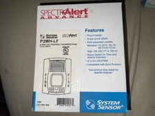 System Sensor P2WH-LF Low-Frequency Sounder Strobe