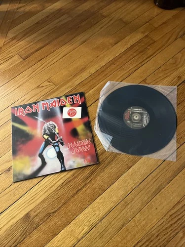 IRON MAIDEN / MAIDEN JAPAN 12" VINYL EP SQ-15017 *RARE* 1981