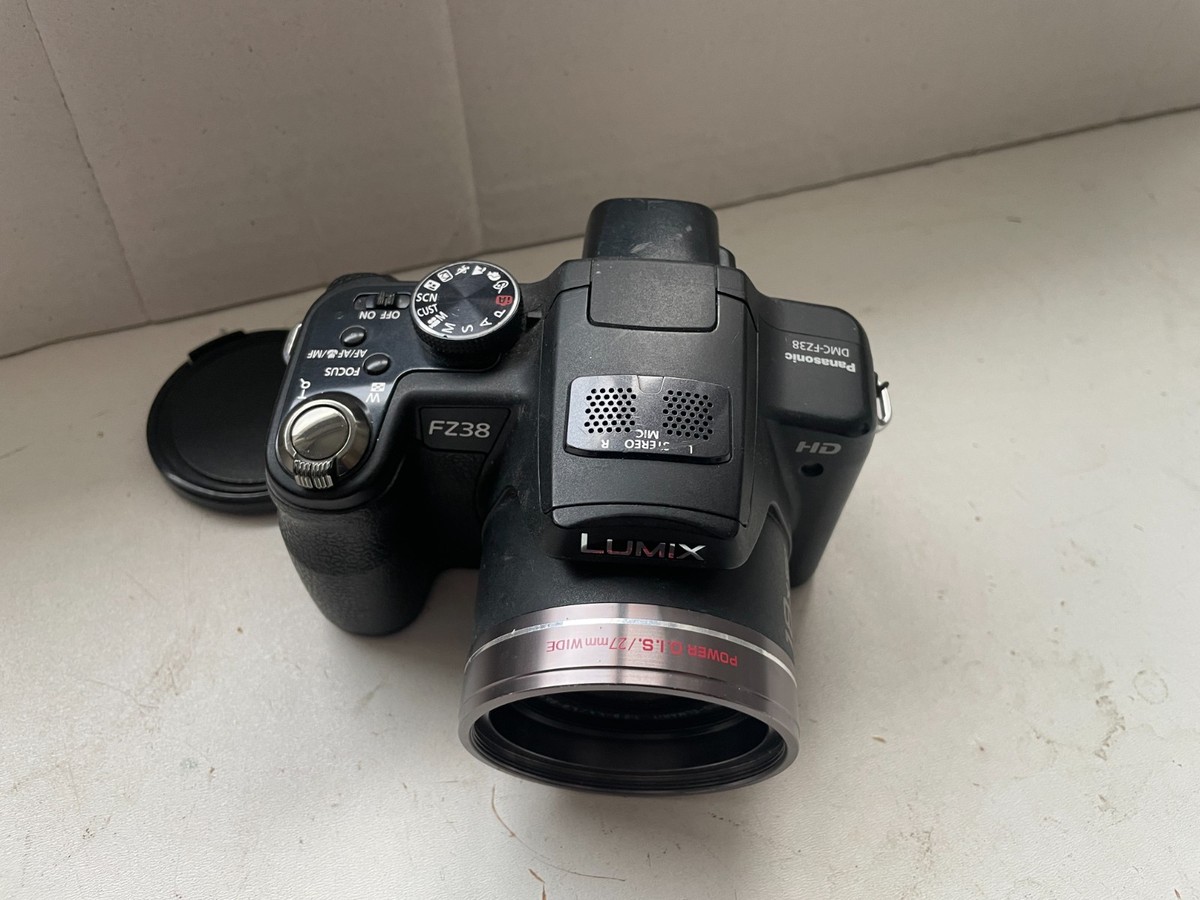Panasonic LUMIX DMC-FZ38 12.1MP Digital Camera - Black for sale