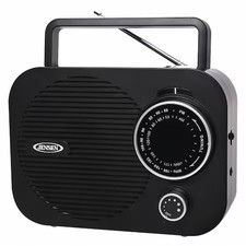 Jensen Audio Mr-550-Bk Portable Radio Am/Fm, Black