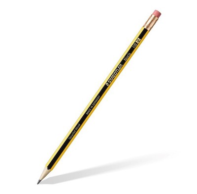 Staedtler WOPEX Noris School Pencils - 180N-2B Dipped - Pack Of 6-2B Grade