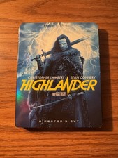 Highlander 4K Ultra HD, 1986, No Digital Copy, Includes Picture Cards LIKE NEW
