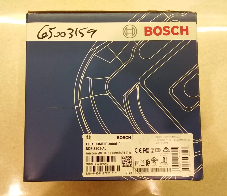 Bosch FLEXIDOME IP 3000i IR NDE-3502-AL 2MP Fixed Dome Outdoor Camera IP66 IK10 - Image 2 of 4