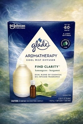 Glade - Aromatherapy Diffuser & Essential Oil Air Freshener- Model: Find Clarity