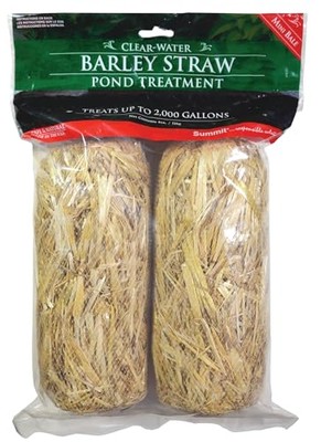 Summit Clear-water Barley Straw Pond Treatment, 2-Pack, Treats Upto 20