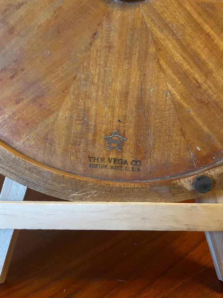 Antique banjo parts, Fairbanks Vega Pie Plate Resonator From TubaPhone I Believe - Image 4 of 4