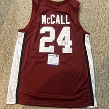 STANFORD CARDINAL- ERICA MCCALL SIGNED AUTOGRAPH JERSEY ACOA BASKETBALL WNBA